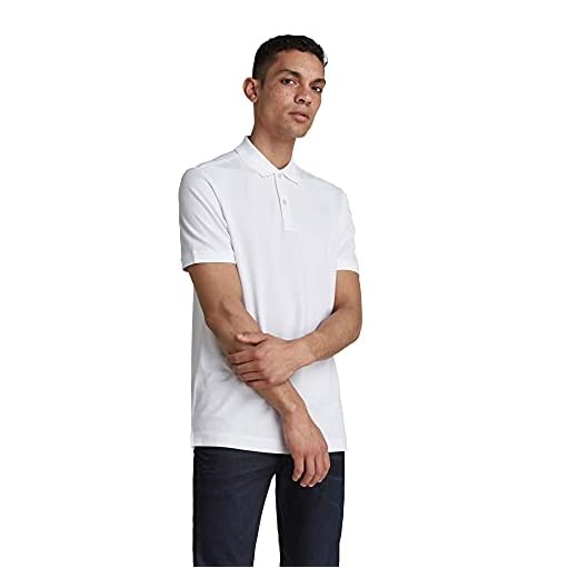 G-STAR RAW Herr Dunda Slim Polo Vit L