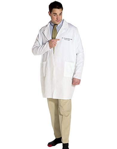 Rasta Imposta Dr. Seymour Bush Lab coat, White, Standard