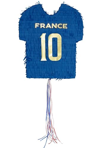 Piñata en forme de maillot FFF - Bleu - Taille Unique