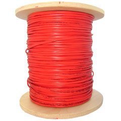 ElectroExpertsBulk Zipcord Fiber Optic Cable, Multimode, Duplex, 62.5/125, Orange, Riser Rated, Spool, 1000 foot