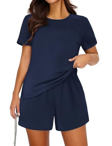 Totatuit Conjunto Deportivo Mujer Verano Chándal Completo 2 Pieza...