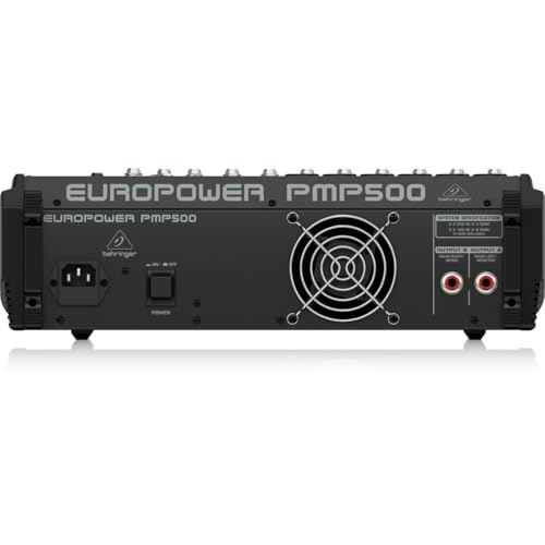 Behringer PMP500 Europower 500-Watt 12-Channel Powered Mixer by Behringer - Image 2