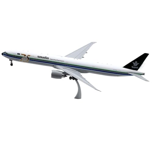 Avion de collection en alliage Boeing 777-300ER pour décoration de bureau et salon