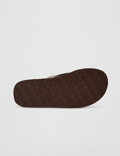 Image of Men's logo print flip-flops slippers