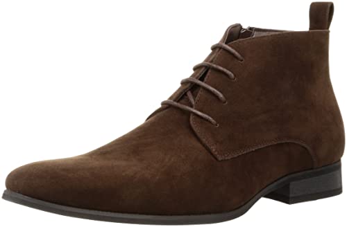 [ラスアンドフリス] プレーントゥ チャッカ レースアップシューズ 959 メンズ ブラウンスエード 25.5 cm 3E