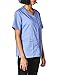 WonderWink Women's Wonderwork Short Sleeve Snap Jacket, Ceil Blue, 3X-Large