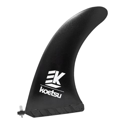 LOL-FUN サーフボードフィン パドルボードフィン サーフボードテールスラスターセンターフィン スタンドアップパドルボード用サーフィンフィン カヌーウォータースポーツパーツ, 10インチ