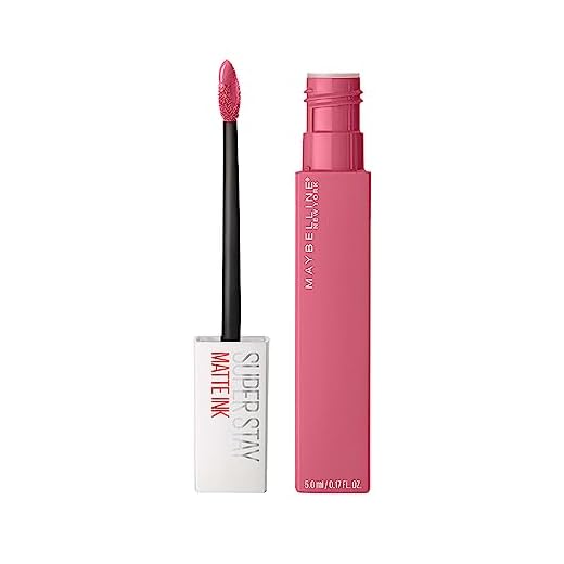 Maybelline NY Batom Líquido Longa Duração, Acabamento Espelhado e Brilho Instantâneo SuperStay Matte Ink 125 Inspirer, 5ml
