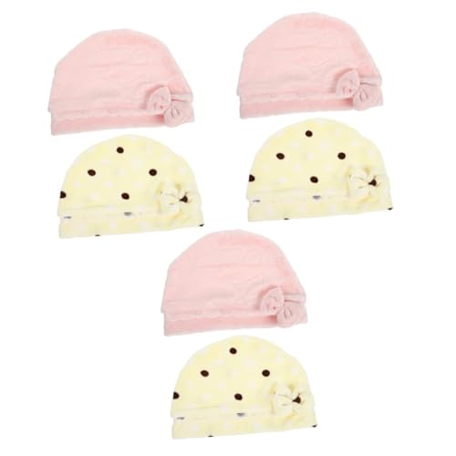 Bonnet de nuit doublé anti-frisottis en flanelle pour femmes