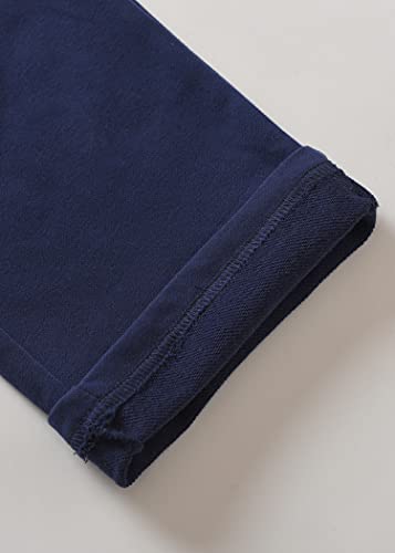 Weintee Women's Cotton Sweatpants With Pockets Petite S Navy #TOP6