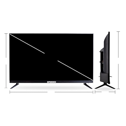 Image of SPEEDEX 32 inches Frameless HD Ready Smart LED TV, Black Stand