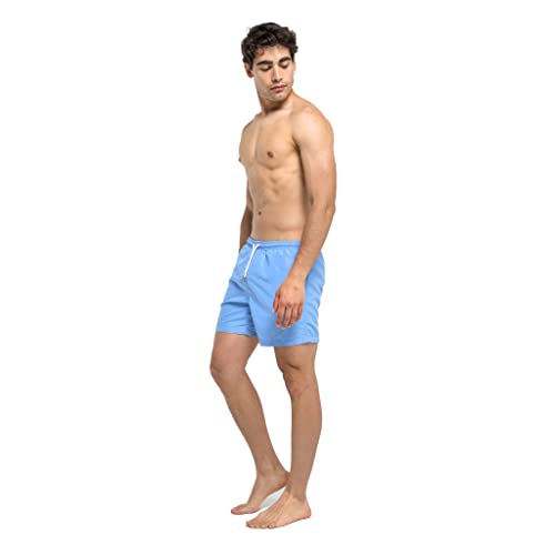 BERMIES Men’s Color-Changing Swim Trunks with Compression Liner - 5.5” Inseam, Quick-Dry, UPF 50+, Water-Activated Print3