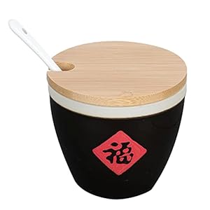 TOYANDONA 1 Set Keramische Opslag Jar Vintage Chinese Porselein Thee Bus Pot Met Deksel En Koffie Tin Thee Caddy Koffie…