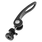 Ciieeo Fahrradsattelstützenklemme mit Schnellverschlusshebel aus Aluminium Verstellbar Geeignet für Mountainbikes und Falträder M5X32mm Schnellspannschraube Inklusive