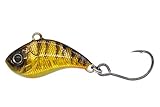 Z-Viber Original - Ultra Light and Ice Fishing Lure - Mini Lipless Crankbait - 1/16oz Rattle Bait (1') (Yellow Perch)