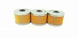 Qty 3 Oil Filters 10-99220 Emgo fits Honda 98-04 TRX450 450ES 450FE 450FM 450S