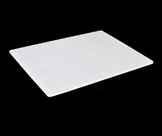 MZMing Soldering Mat [1Pack] Silicone Mat Insulation Silicone Working Pad for Solder Pad Heat Resistant 500 Soldering and Brazing Pad Heatproof Mat 23cm*18cm*3mm-Transparent White