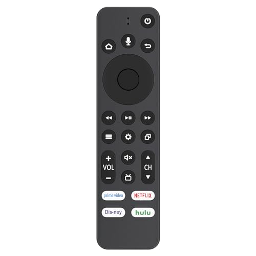 PERFASCIN New Replacement Voice Remote Control NS-RCFNA-21 fit for Insignia F20 Series Smart HD 720p TV NS-32F201NA23 NS-24F201NA23 NS-42F201NA22 NS-65DF710NA21