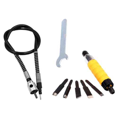KONTONTY Multi-function Carving Chisel Tool Set Cut Set Electronic Carving Tools for Wood Carving Engraving