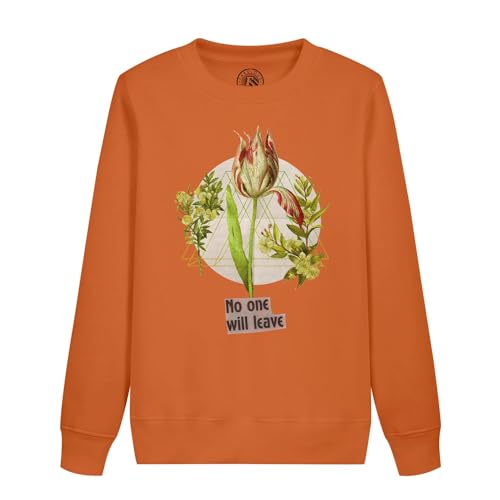 Sweatshirt enfant tulipe une touche de douceur et de nature vintage pour son dressing