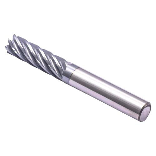 Image of High Performance Solid Carbide End Mill - AlTiN Coated, Variable Helix, 7 Flute, Variable Geometry, 1 /2 inch Cutting Diameter, 1 /2 inch Shank Diameter, 1-3 /4 inch Length of Cut, 4 inch Overall Length, Square End