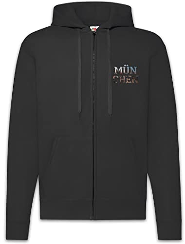 München Zip Hoodie Urban Backwoods : sweat homme aux finitions premium