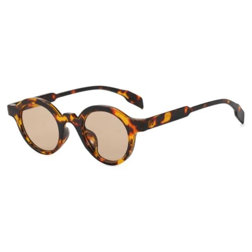 Lunettes de soleil pour stopper l'éblouissement avec style et monture ronde