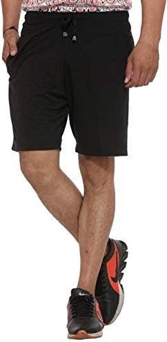 Vimal Men's Cotton & Crush Short (D11-Anthra-P)