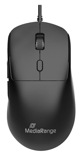 MediaRange Souris Filaire 6 Boutons. USB-C 800-2400 DPI