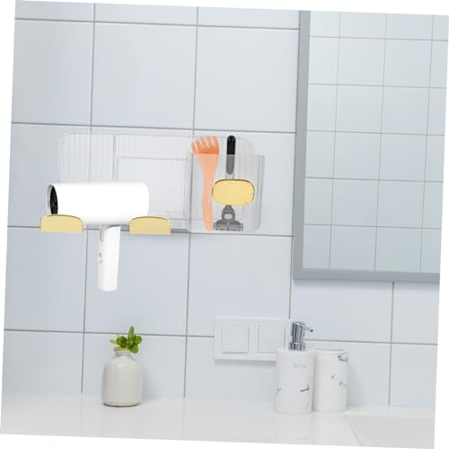 DOITOOL Suporte Para Secador De Cabelo Suporte Para Secador De Cabelo Montado Na Parede Prateleira D