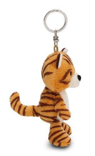 NICI Schlüsselanhänger Tiger 10cm - braun - Treuer-Begleiter für Rucksack oder Tasche, Schlüsselhalter für klein und Groß | 61851