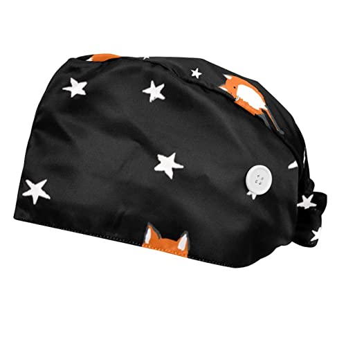 Casquette pour hommes femmes couvre-chef de travail renard 2pcs