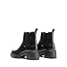 DREAM PAIRS Women's Elastic Chelsea Ankle Boots Platform Low Chunky Block Heel Lug Sole Slip on Fall Heeled Booties Shoes,Size 7,Black,SDAB2316W