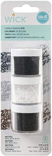 Colorant pour bougie en cire neutre Wick idéal pour vos ateliers de décoration fait maison