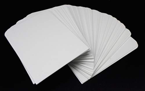 docsmagic.de 50 Trading Card Deck Divider White - Kartentrenner Weiss - 68 x 97 mm Cover