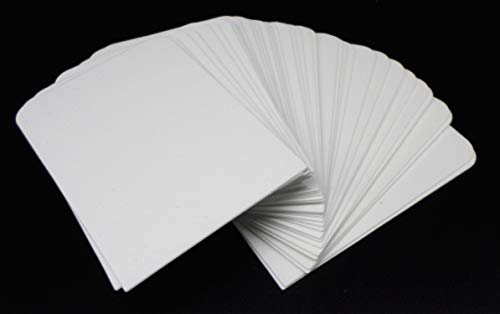 docsmagic.de 50 Trading Card Deck Divider - White - 68 x 97 mm