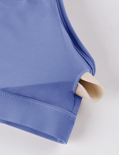 Image of BAYDI Clouduxi Y Back Sports Bra for Women - Padded Racerback Spaghetti Strap Low Impact Workout Yoga Bra, A-C Cups