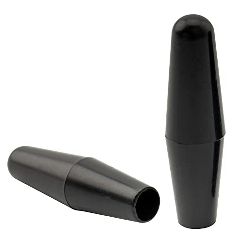 Musiclily Basic Plastic Guitar Tremolo Arm Tips Tremolo Bar Caps for Strat Style Electric Guitar 6mm Whammy Bar, Black (Set of 2) - Image 3