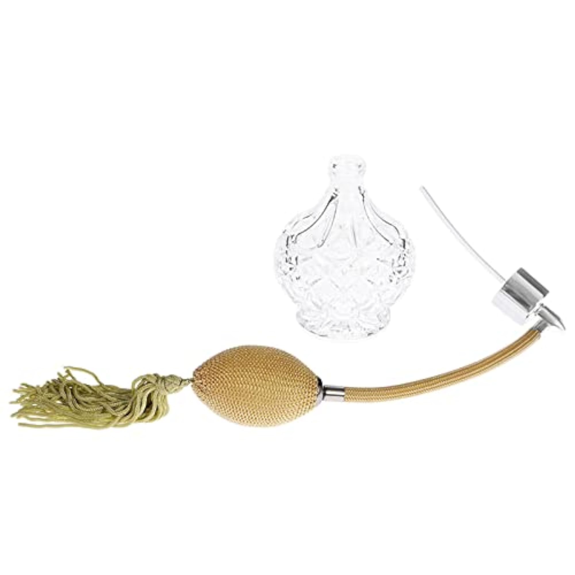 Vintage Style Perfume Spray Bottle, 80ml Fine Mist for Gift