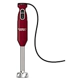 Cuisinart Hand Blender, Smart Stick 2-Speed Hand Blender- Powerful & Easy to Use Stick Immersion Blender-for-Shakes, Smoothies, Puree, Baby Food, Soups & Sauces, Red, CSB-175RP1