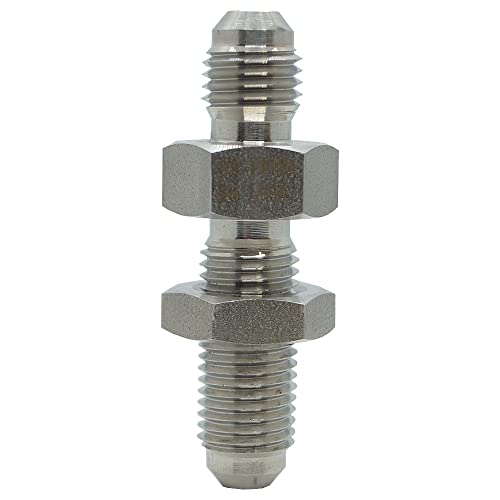 Image of RFS Stainless Steel JIC Tube Fitting, Bulkhead Union, 5 /8 inch Tube OD, 5 /8 inchJIC Male