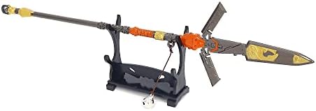 Chonick 12inch Big APEX Legends Valkyrie Heirloom Metal Action Figure Toys Game Collection Keychain Desk Decoration Pendant Gift (Grey) (c1)