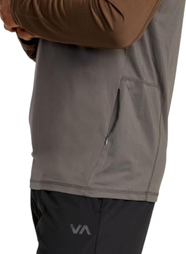 RVCA - Mens Sport Vent Long Sleeve Half Zip Top4