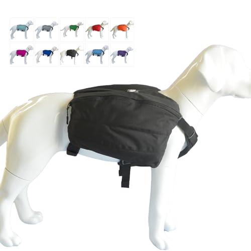 Dog Backpack for Hiking, Multifunctional Dog Day Pack Zippered Travel Dog Saddle Bag Outdoor Hiking Backpack with 2 Capacious Side Pockets for Small Medium Large Dogs Green XS