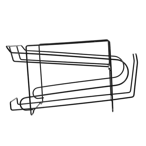OUNONA Estante Organizador de Refrigerador para Bebidas y Negro Soporte Práctico para Almacenamiento Cocina para Organizar Botellas y Latas