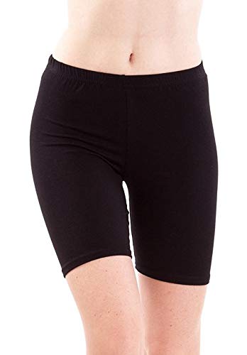 feelblue Women's/Girls Bio-Washed 200 GSM Soft and Skinny Cycling/Yoga/Casual Shorts (Pack of 1) - Free Size-picture-40