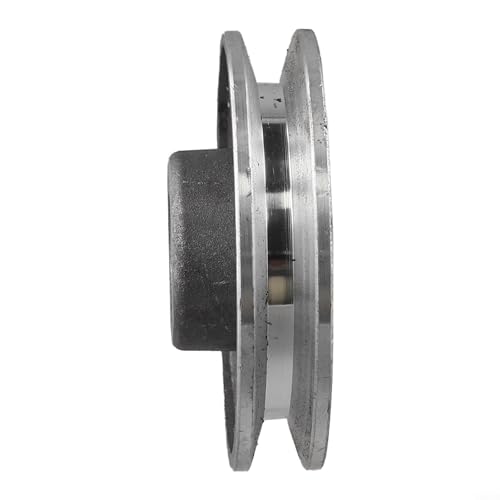 Poulie de moteur à rainure unique fabriquée en alliage d'aluminium, parfaite pour les compresseurs d'air de 100 mm de diamètre (97 x 24)