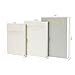 Set of 3 Linen Decorative Books for Home Decor,Modern Faux Decor Book for Decoration,Aesthetic Fake Books for Coffee Table/Bookshelf/Mantel Decor,Photo Storage or Keepsake Box(Sage)