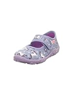 Superfit Mädchen BONNY Hausschuhe, BLAU/MEHRFARBIG 8080