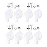 Almohadilla de reparación de zapatos, suministros de mantenimiento de zapatos, placa de reparación de agujeros de ojales, herramienta de fijación de zapatos para corredores, atletas, bailarines